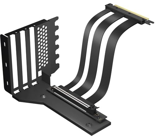 GLOTRENDS 3-slots GPU-stödkonsol med 150 mm PCIe 5.0-riserkabel för vertikal montering av GPU, kompatibel med RTX5090 RTX4090 RX9070 RX7900, PC-chassin med öppen PCI 7/8-slotsdesign