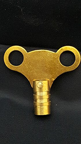**** ESSENTIAL CLOCK STYLE BRASS RADIATOR KEY ****