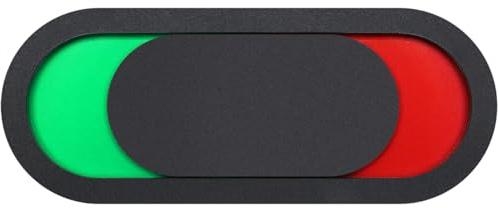 iplusmile Privacy Slide Door Sign 4X1.6 Inch Self-Adhesive Status Switch Indicator for Office Meeting Room Restroom Vacant Occupied Privacy Signboard