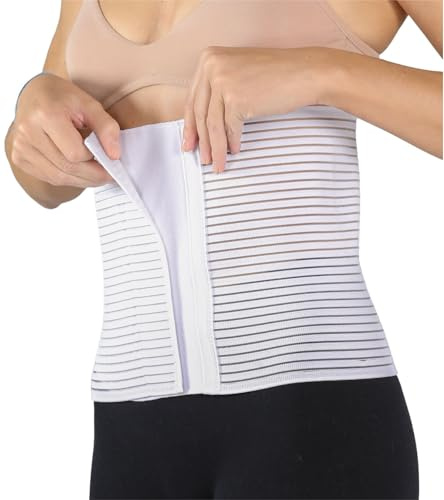 Easy8 – H28/90 Ceinture Abdominale Homme Femme, Ceinture Post Accouchement, H 28 cm. Gaine Post Partum, Ventre Plat, Gaine Amincissante, Post Opératoire, pour le Dos, Lombaire