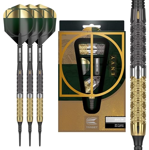 Target Darts Cult Envy 10 18G 90% Wolfram Soft Tip Darts Set