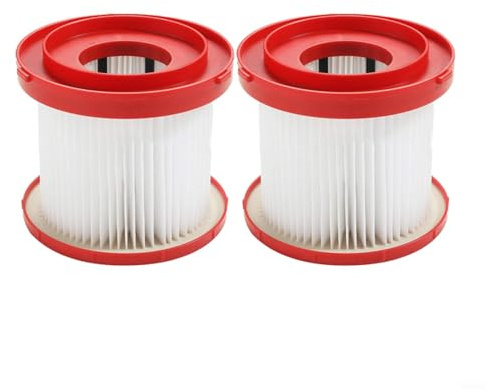 URPIZY Filtro HEPA di ricambio per aspirapolvere a secco e umido, 2 pezzi, 49-90-1900, compatibile con modelli di aspirapolvere senza fili 0780-20 e 0880-20, migliora le prestazioni di pulizia