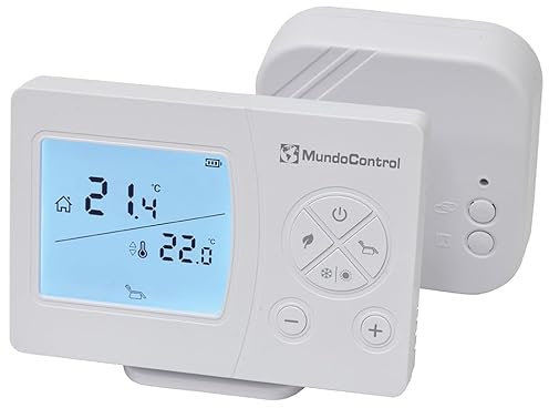 Termostato Ambiente Digital Via Radio MUNDOCONTROL Eco EASYRF