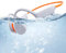 Atopskins Natacion Auriculares Conduccion Osea, IPX8 Auriculares oseos para Nadar Bluetooth 5.3 Piscina con Memoria de 32GB conduccion osea Natacion, Reproductor de MP3 (Orangefarbe)