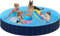 Piscine pour Chien, Piscine Grand pour Chien Chat Animal, Pliable Piscine Baignoire Bassin de Baignade, dans Le Jardin en Plein Air,Antiderapant 120 x 30 cm