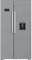 Hotpoint American Fridge Freezer - Silver - E Rated