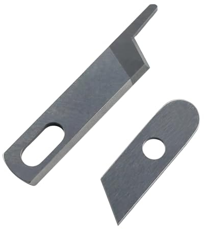 BLOOY - 412585 550449 - Cuchillo para máquina de coser Singer 14U Series, PFAFF 756, Viking S15 Serger