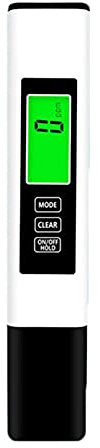 Testeur PH Mètre Électronique 3-en-1, Mesure Ph & TDS & EC TempératureTesteur de qualité de l'eau, Écran LCD et Précision de Lecture, pour l'eau Potable, Aquariums, Hydroponie, Piscines (blanc)