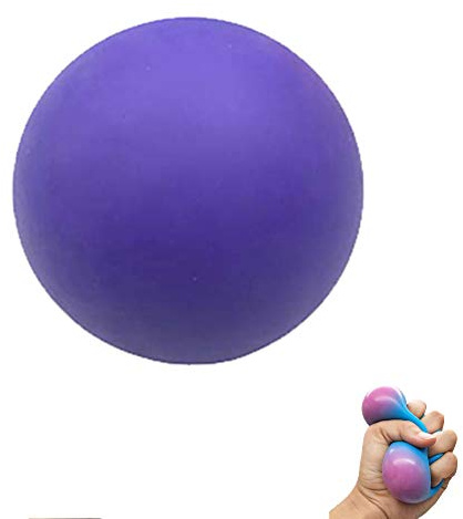 Yolluu Balles anti-stress extensibles - 1 balle anti-stress créative qui change de couleur - Pour enfants et adultes - Pour soulager l'anxiété, l'autisme, le TDAH - Jouet anti-stress