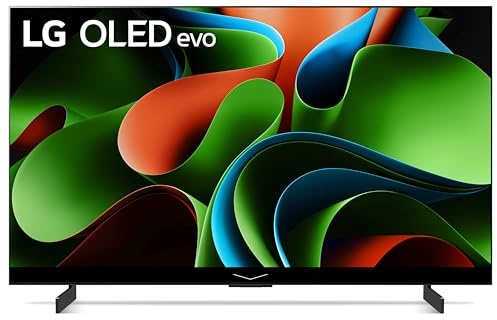 LG C3 Series 42-Inch Class OLED evo 4K Processor Smart TV for Gaming with Magic Remote AI-Powered OLED42C3PUA, 2023 with Alexa Built-in