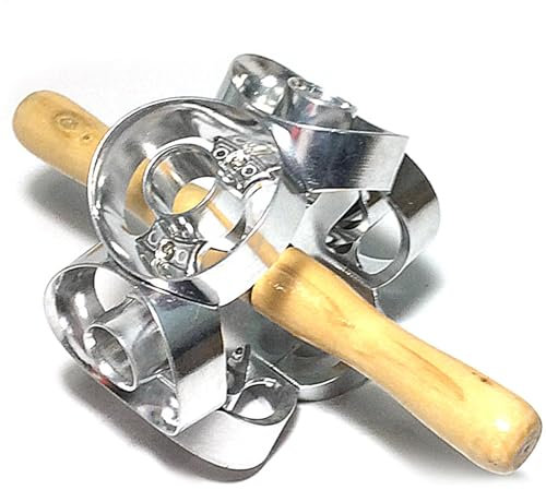 Cortar Donuts De Levadura, Molde Giratorio Para Máquina Cortadora De Donuts, Molde Giratorio De Metal Para Hacer Cortadores De Donuts, Molde Para Donuts, Para Desayunos, Aperitivos, Postres