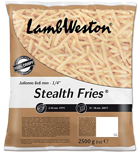 Lamb Weston Frozen Julienne Shoestring Stealth Fries - 1x2.5kg