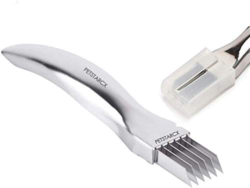 PetstarCX-HOVOME Couteau à oignon en acier inoxydable pour légumes et oignons