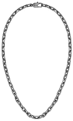 BOSS Jewelry Gliederhalskette für Herren Kollektion KANE Grau - 1580535