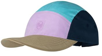 Buff | Gorra 5 Panel Go Niño Niña Flexible, UPF50, Ajustable, Sostenible, Ligera, Correr, Materiales reciclados, Comoda, Talla Única, Azul Oscuro
