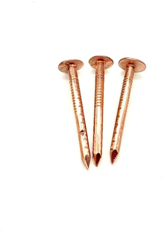 20 PCS Copper Clout Nails Roofing Slate Felt Nail, Tree Stump Killers, 30mm, 38mm, 50mm… (30mm x 2.65mm)