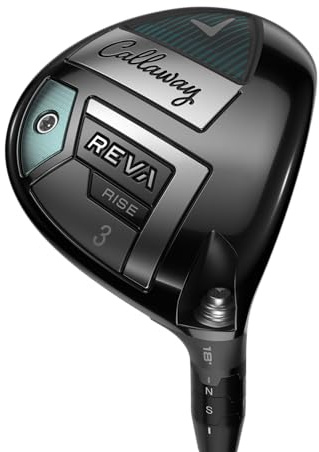 Callaway Golf Reva Rise Fairway Wood (Right Hand, Ladies Flex, 3 Wood, LinQ 40 Gram)