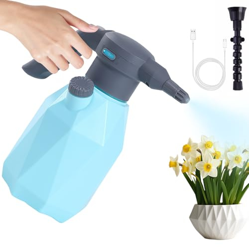 OBEST Pulverizador de Presión Recargable, 2L Pulverizador Plantas Eléctrico