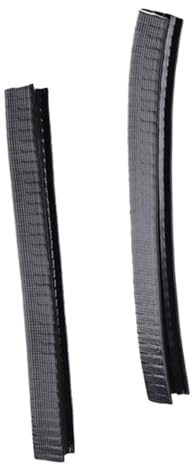 NOLITOY Protections De Bord De Skateboard Robustes en Caoutchouc Silicone Noir 30 Cm, Rail Anti-Collision, pour Longboard Et Fishboard, Protection Skate Polyvalente, Équipement Sportif Plein Air