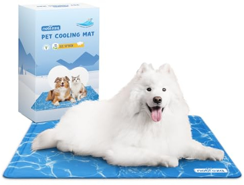 Nobleza - Tappetino Refrigerante in gel per cani, gatti e animali domestici, non tossico. 90 * 50 cm, L