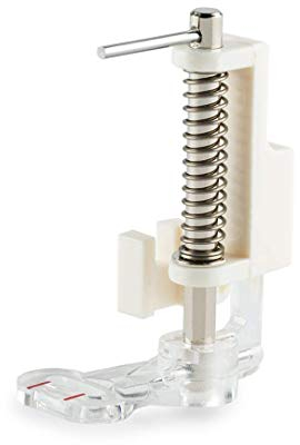 La Canilla ® - Stickenfuß Quilting und Patchwork Nähfuß für Nähmaschinen W6, Carina, Brother, Singer, AEG, Silvercrest