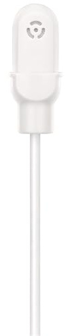 Shure DuraPlex Microfono Lavalier omnidirezionale, connettore MTQG, bianco (DL4W/O-MTQG-A)