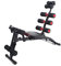 TechFit Multifunktionsbank bauchtrainer für zuhause - Revolutionäre 6-in-1 Sport geräte, ideal zum Straffen und Trainieren der Bauchmuskeln, der Taille, des Rückens, der Schultern und der Beine