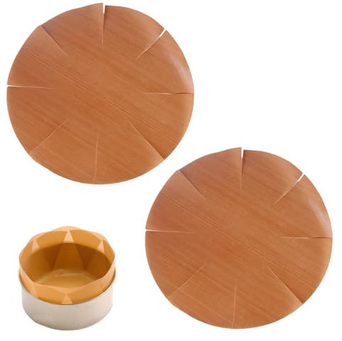 2 pezzi di carta da forno riutilizzabile, tappetino per foglio di protezione, forno solforizzato, silicone, per pasticceria in stampo riutilizzabile con accessori antiaderenti, borsa in vetro, per