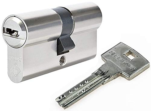 ABUS Bravus 2000 Doppelzylinder 40/45 mm | Profilzylinder Schließ-Zylinder mit Kopierschutz & Not- und Gefahrenfunktion | Patentschutz bis 2030 | Inklusive 10 Wendeschlüssel und Sicherungskarte