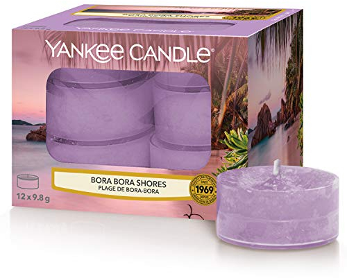 Yankee Candle Duft-Teelichter | Bora Bora Shores | 12 Stück