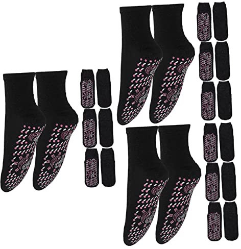 BESPORTBLE Sockenschuhe 12 Paare Socken Strumpffüller Für Jungs Zehenwärmer Selbsterhitzung Mann Polyester (Polyester) Fußwärmer Universal-Größe Socken