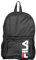 FILA Unisex Fulda Squared Pocket Backpack, Black