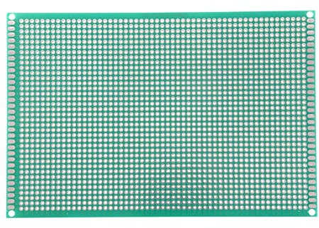 YOKIVE 5Stk Einseitig Universal Gedruckt Schaltkreis Platten FR-4 PCB Verzinnt Brett Gut für DIY Löten Elektronische Projekte (Grün 100x150mm)