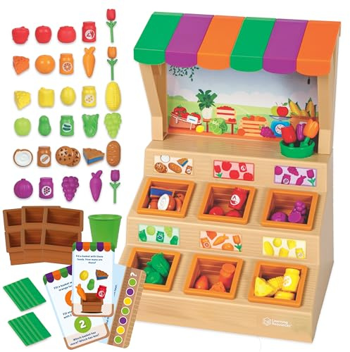 Learning Resources Mini Farmstand Sorting Set