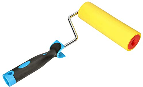 KOTARBAU® Rodillo para alisar el papel pintado, Rodillo de papel pintado 180 mm, Rodillo de presión, Rodillo de papel tapiz, Rodillo presionador para empapelar, Rodillo de goma, Rodillo de costura