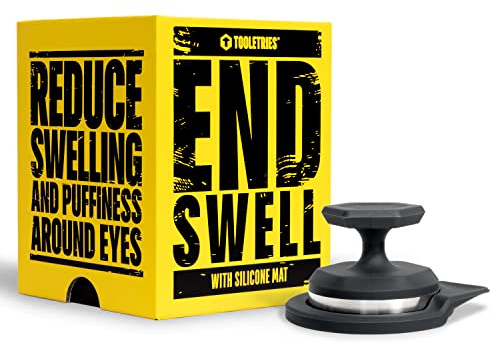 TOOLETRIES The Endswell - Face Tool for Skincare, Facial Beauty Roller - Stainless Steel Massager for Eyes, Face, and Skin Care - for Muscle Relaxing, Wrinkles, Dark Circles, and Fine Lines