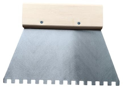 predolo Truelle à Carrelage, Truelle à Ciment, Spatule Dentée, Truelle à Carrelage