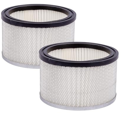 siwitec 2er-Set HEPA-Filter, Ersatzfilter Aschesauger, Asche- & Feinstaubfilter