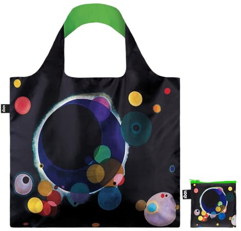 LOQI WASSILY KANDINSKY Several Circles Neon Green