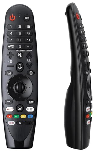 Magic Remote Telecomando per TV MR20GA, Voice Magic Telecomando AKB75855501 per AN-MR20GA MR19BA MR18BA MR650A, con puntatore e funzione vocale