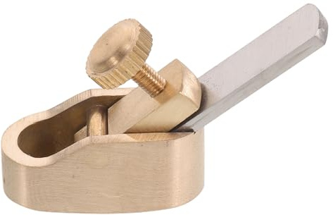 Toyvian Mini Handhyvel för Träbearbetning Metallhyvel för Fioltillverkning och Reparationsverktyg Precisionsverktyg för Japansk Träbearbetning och Fasning Bärbar Trähyvel för