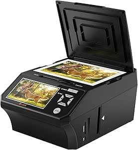22MP Photo Slide Scanner for 135Negative, Slide & Photo with 5“ LCD Screen