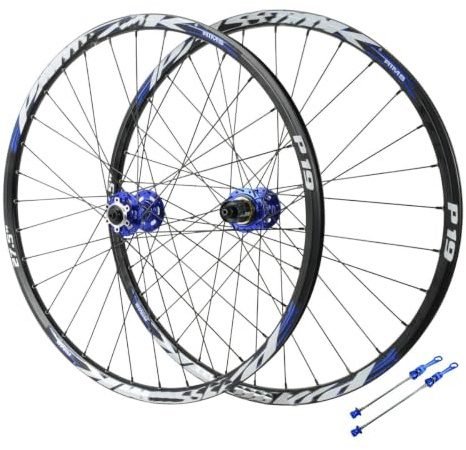 26/27,5/29 Tum Mountainbike Hjulset Skivbroms Cykelhjul QR 100/135MM | MTB Fram- Och Bak Hjul Aluminiumlegering Fälg, For 7-12 Växlad Kassett