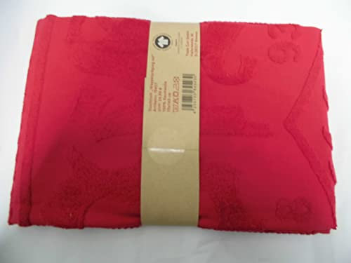 VfB Stuttgart Duschtuch Wappenprägung rot 70x140 cm