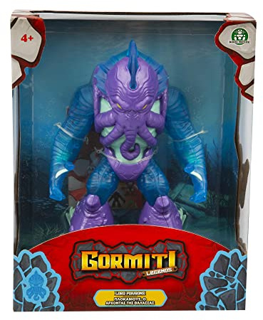 Gormiti - Lord Poivrons de Las Giant Figures Legends, Figura de acción con uno de los protagonista de la Serie Infantil, muñecos para niños y niñas a Partir de 4 años, Famosa (GRL11100)