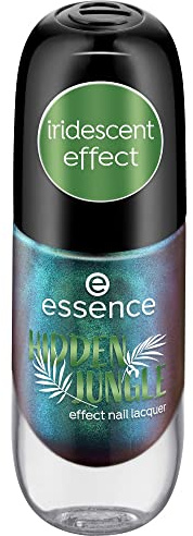 essence Hidden Jungle Nagellack 02-Blau, 8 ml