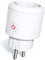 ZigBee Smart Steckdose mit Strommessung, Alexa Steckdose mit App Fernbedienung 16A, Smart Home Steckdose mit Timer Funktion kompatibel mit Alexa/Google Home, Sprachsteuerung (Hub Erforderlich) 1PCS
