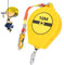 BOVDC Dispositivo Anticaduta Retrattile Certificato, Dispositivo di Sicurezza Anticaduta Retrattile Verde/Giallo, 3-20m Kit Imbracatura Anticaduta Lavoro in Quota (Giallo, 10m)