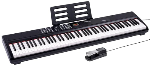 Piano numérique 88 touches avec pédale EK-88 [auvisio]