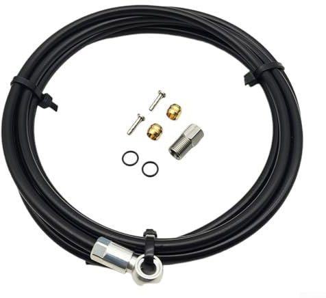 Juego de tubos de aceite de freno de bicicleta, 200 cm, accesorios de inserción de aceite de freno de disco hidráulico para SLX para XT para XTR (juego A)